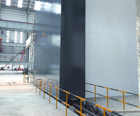 Customized Barite Concrete Shielding Radiation Protection Door With Rollers