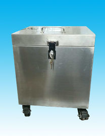 Casters Lead Shielded Box / Lead Containers For Radioactive Material