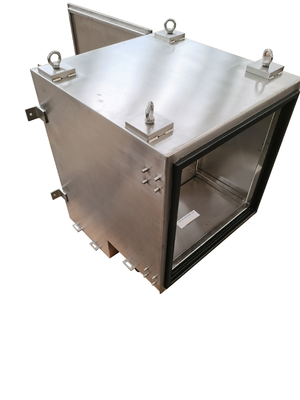 Safe And Reliable Lead Shielded Box Storage Transport Radioactive Sources Customized
