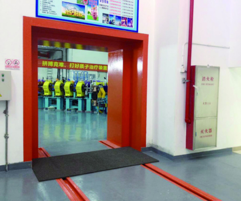 Neoprene Or Silicone Seal Material Emission-Retardant Entrance Height 1700 Mm-2300 Mm for Commercial Buildings