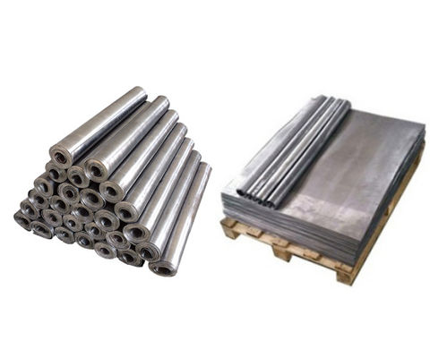 X Ray Shielding 99.99% Purity Lead Sheet Customized Sizes No Scratches Lead Lining Plate