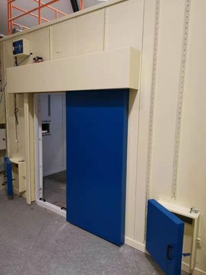Synchronous Beam Shielding Shed Constructed By Lead Steel Sandwich Panel With Optical Shell