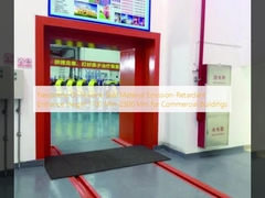 Neoprene Or Silicone Seal Material Emission-Retardant Entrance Height 1700 Mm-2300 Mm for Commercial Buildings