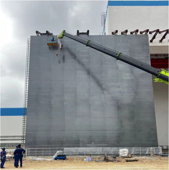 Customized Barite Concrete Shielding Radiation Protection Door With Rollers